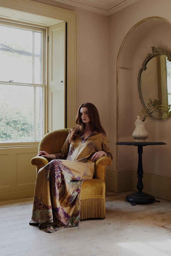 Coco Kaftan in Byzantine Gold