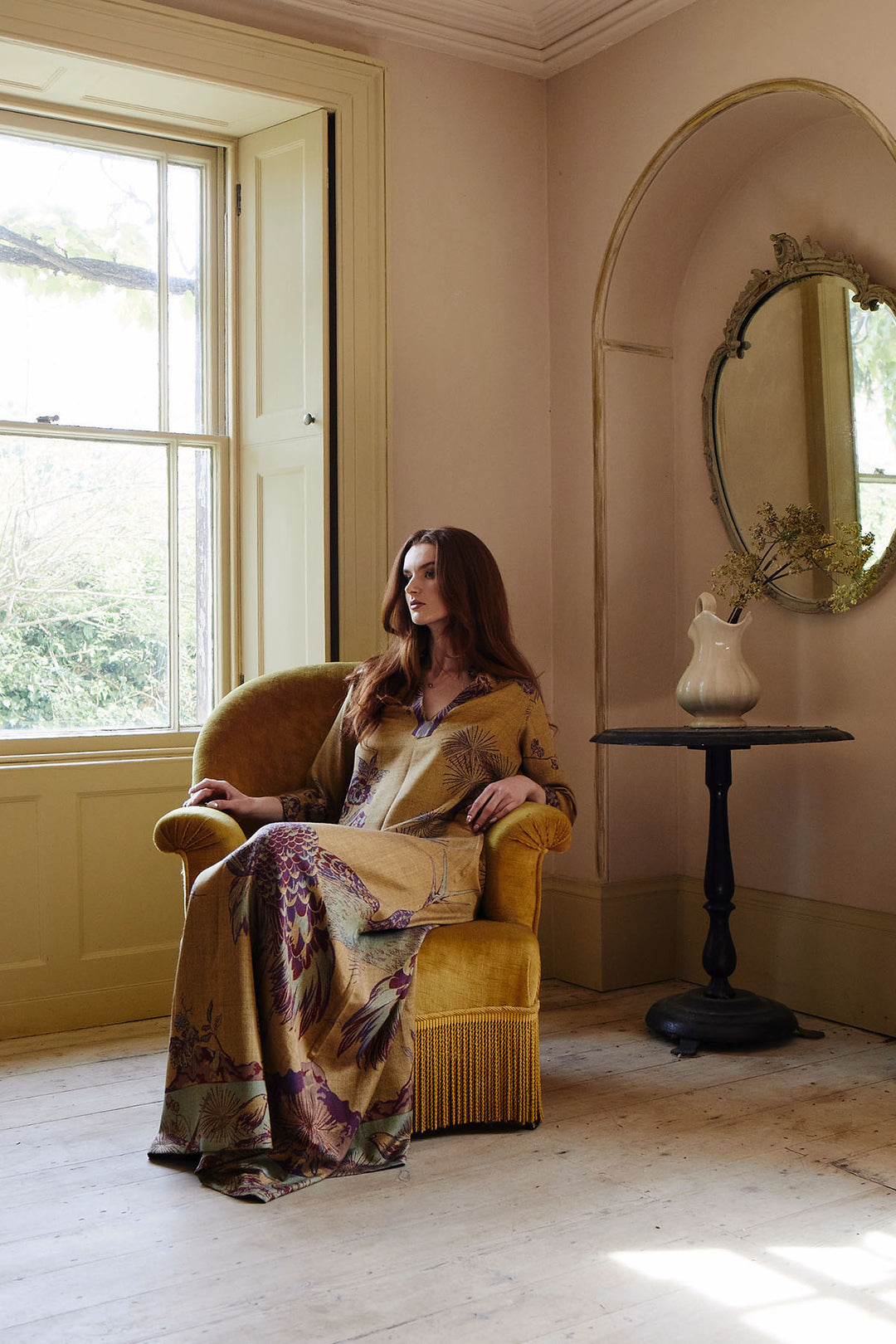 Coco Kaftan in Byzantine Gold