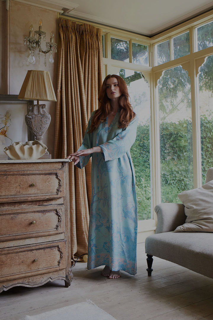 Coco Kaftan in Eau de Nil
