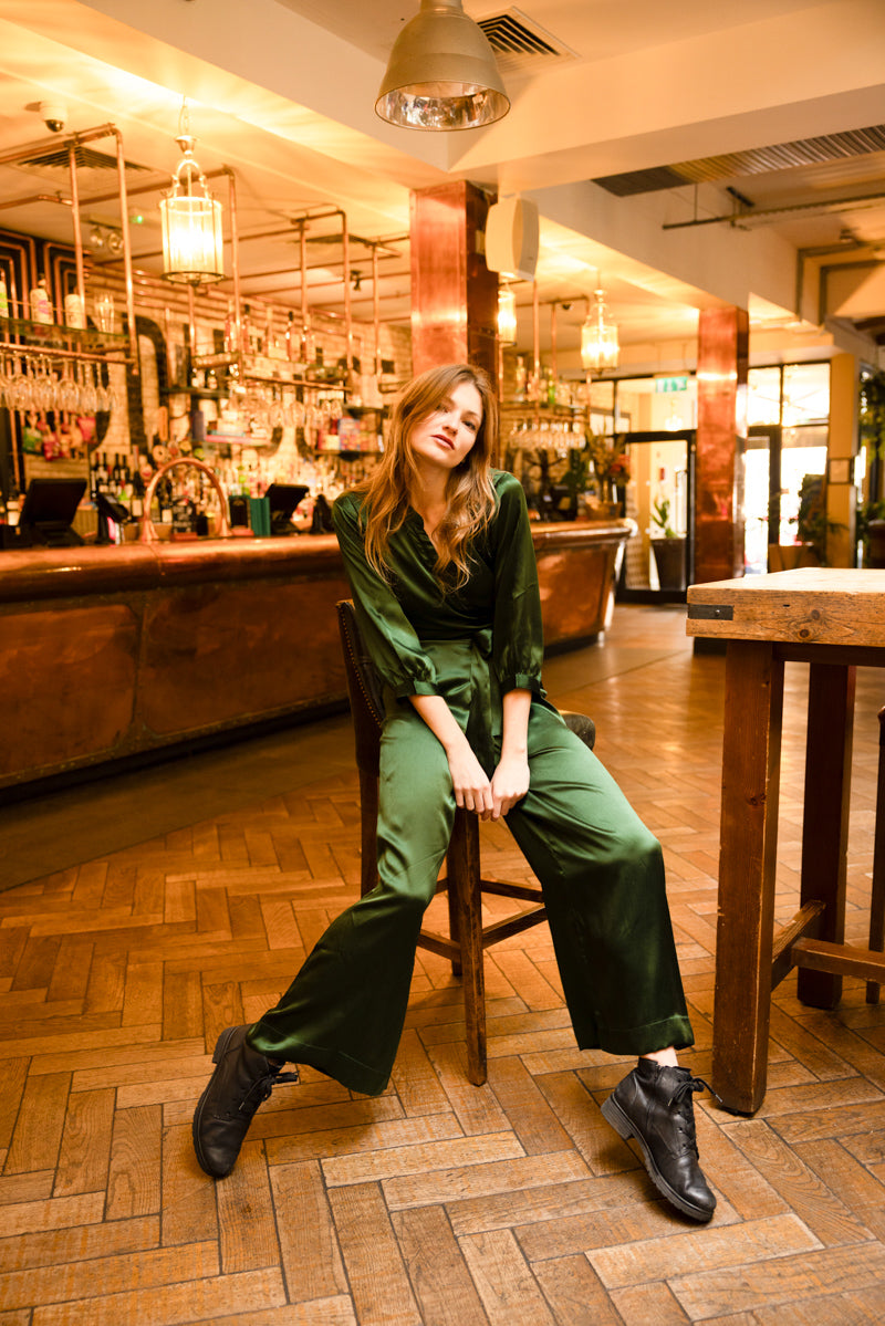 smart silk women's jumpsuit