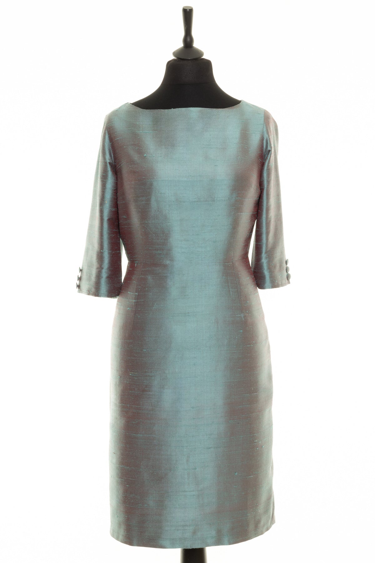Sophia Dress in Smokey Blue
