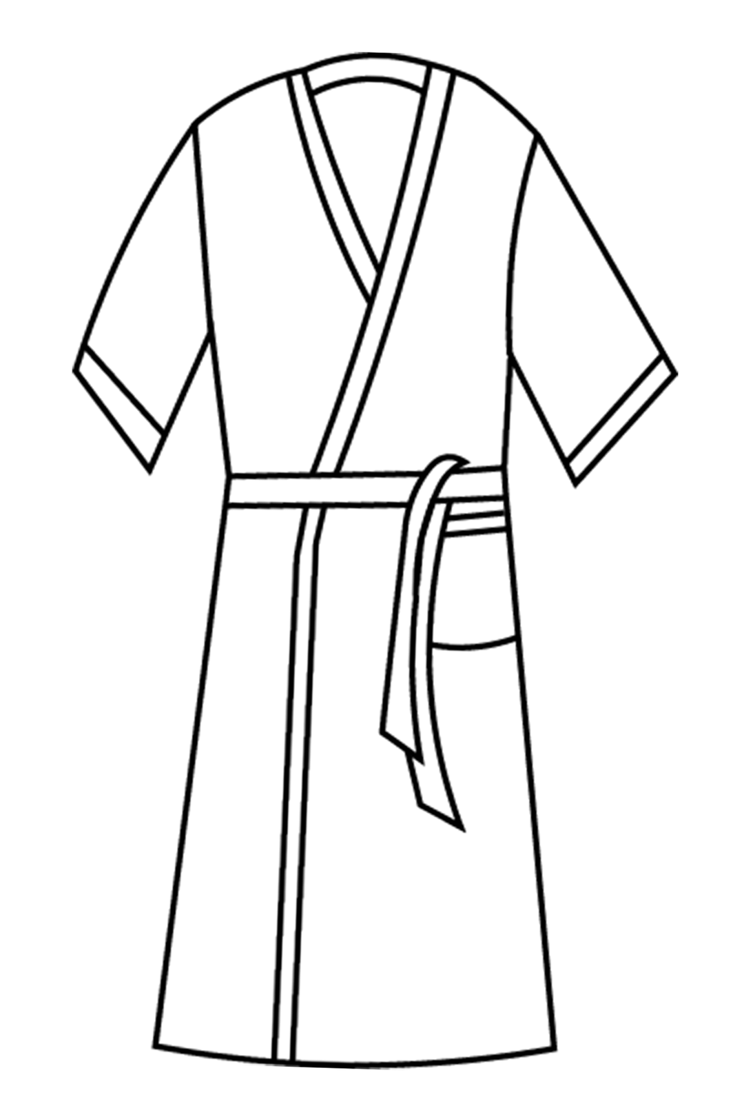 men's reversible dressing gown
