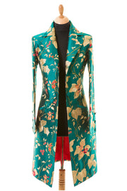 Grace Coat in Magnificent Teal