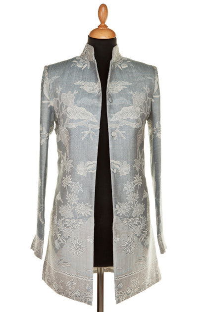 Nehru collar cheap jacket ladies