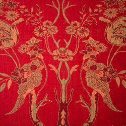 ruby red cashmere fabric