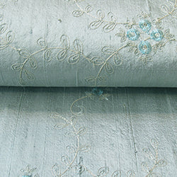 pale blue wedding fabric