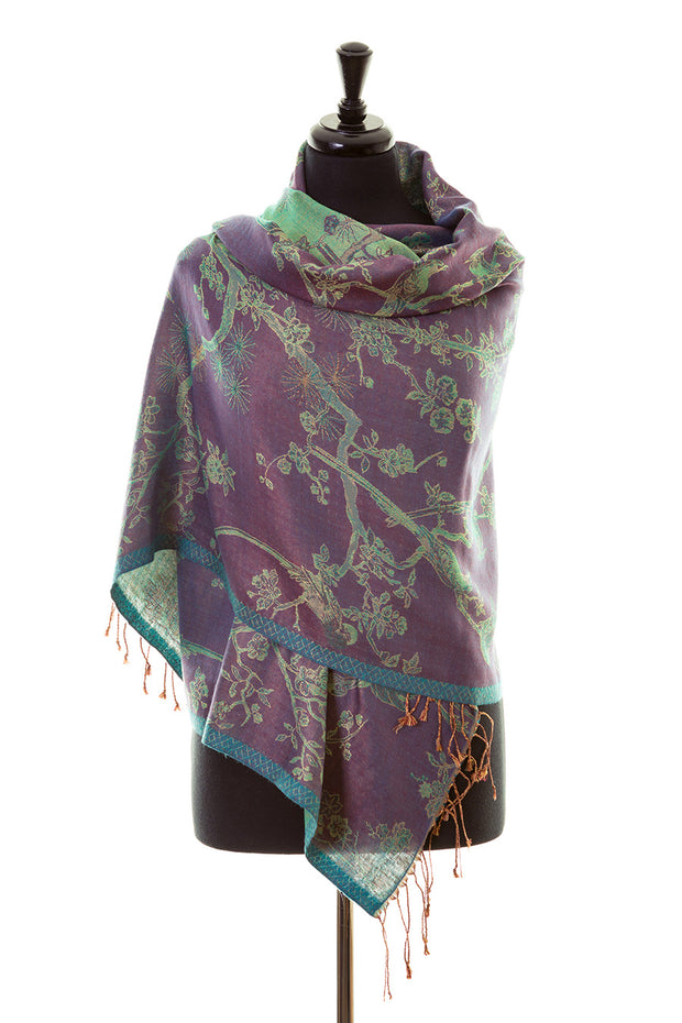hermes scarf style shawl