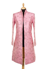 Nehru Coat in Vintage Rose