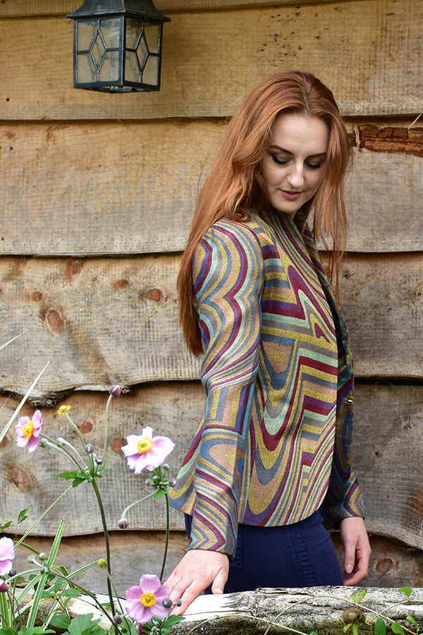 Anya Jacket in Dali Short Cashmere Women's Jacket – Shibumi