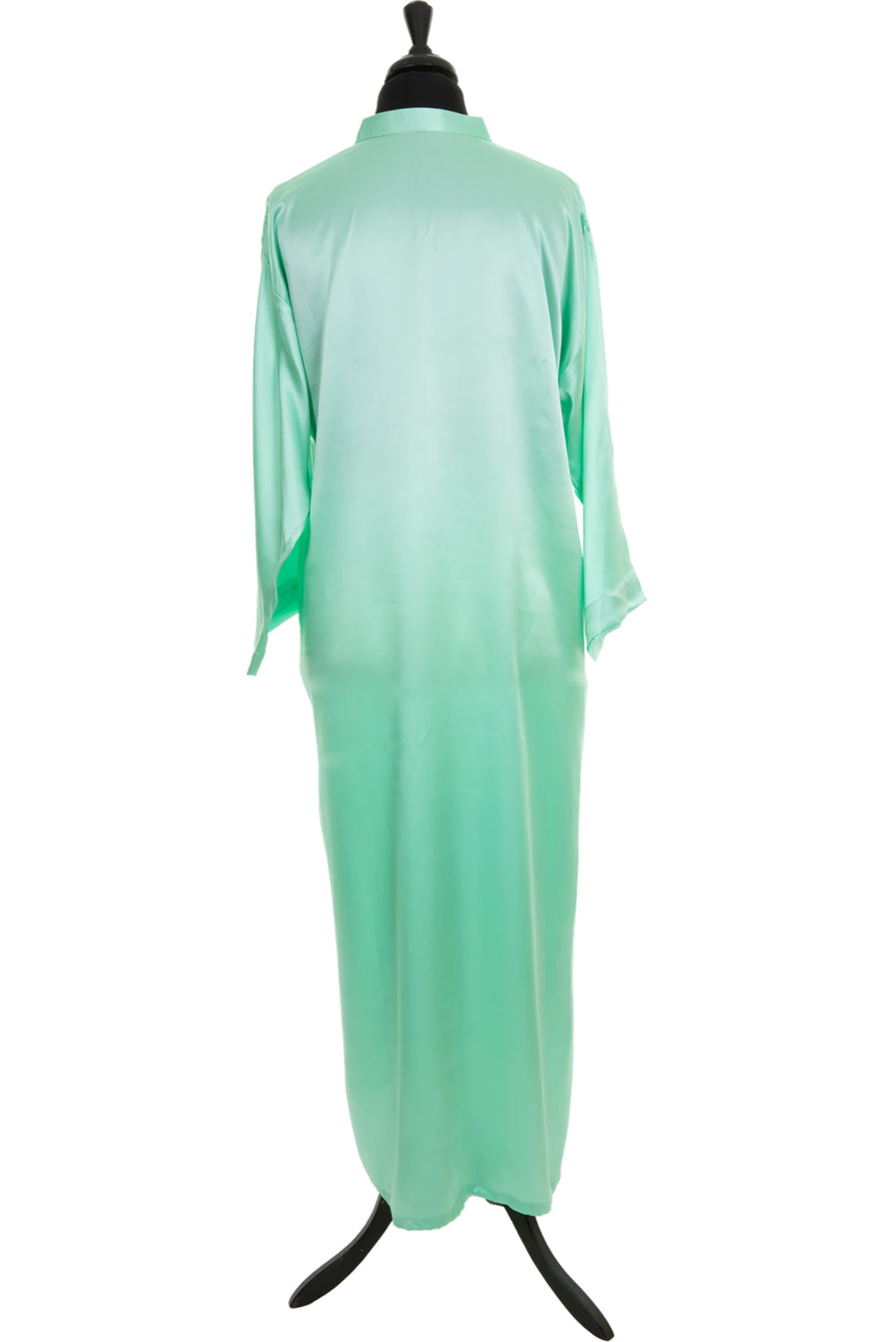 Maxi summer dress in silk. Beach dress for women.