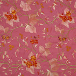 Fabric for Trench Coat in Pink Shalimar