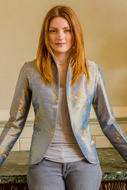 Short silk jacket shop