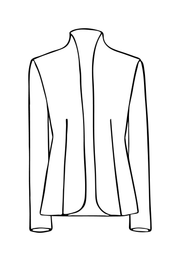 short jacket sketch