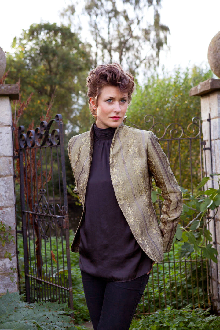 Anya Jacket in Antique Gold - Sale