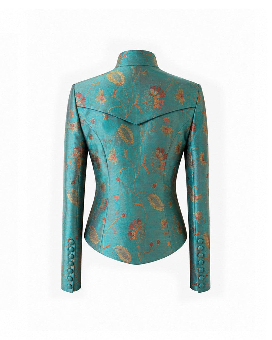 Phoenix Jacket in Aqua Teal