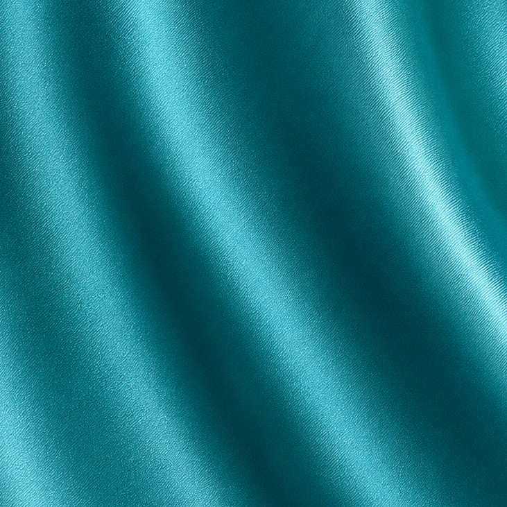 Silk Palazzo Pants in Perfect Teal