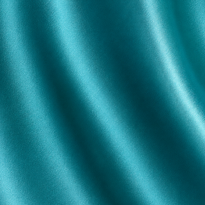 Silk Palazzo Pants in Perfect Teal