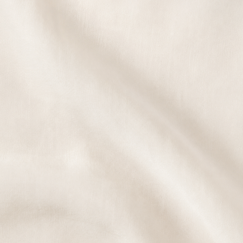 Silk Palazzo Pants in Ivory