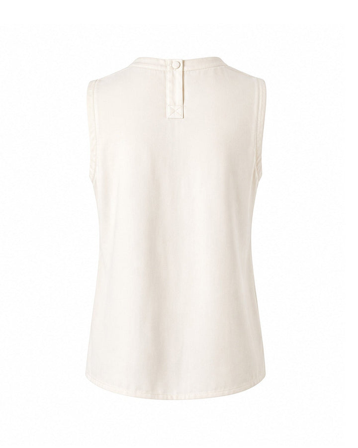 Willow Silk Top in Ivory