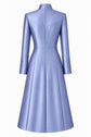 The Liberty Silk Coat in Lavender Silk