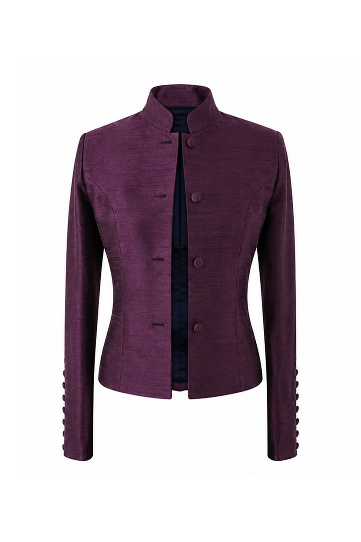 Phoenix Jacket in Aubergine