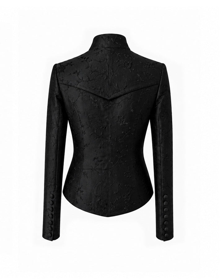 Phoenix Jacket in Ottoman Black