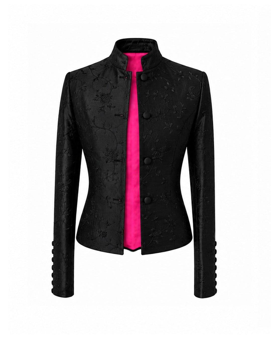 Phoenix Jacket in Ottoman Black