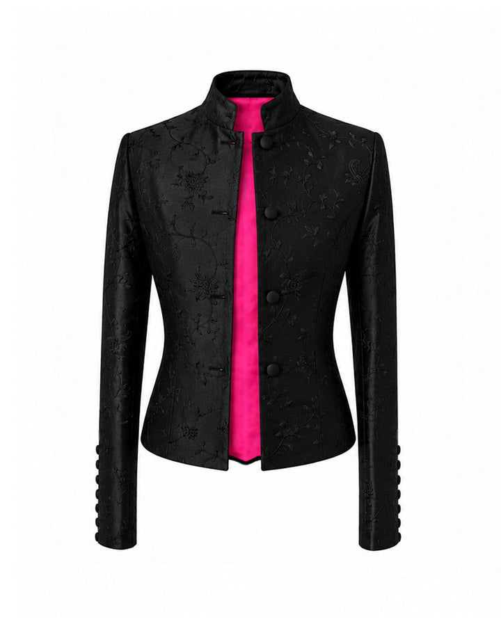 Phoenix Jacket in Ottoman Black