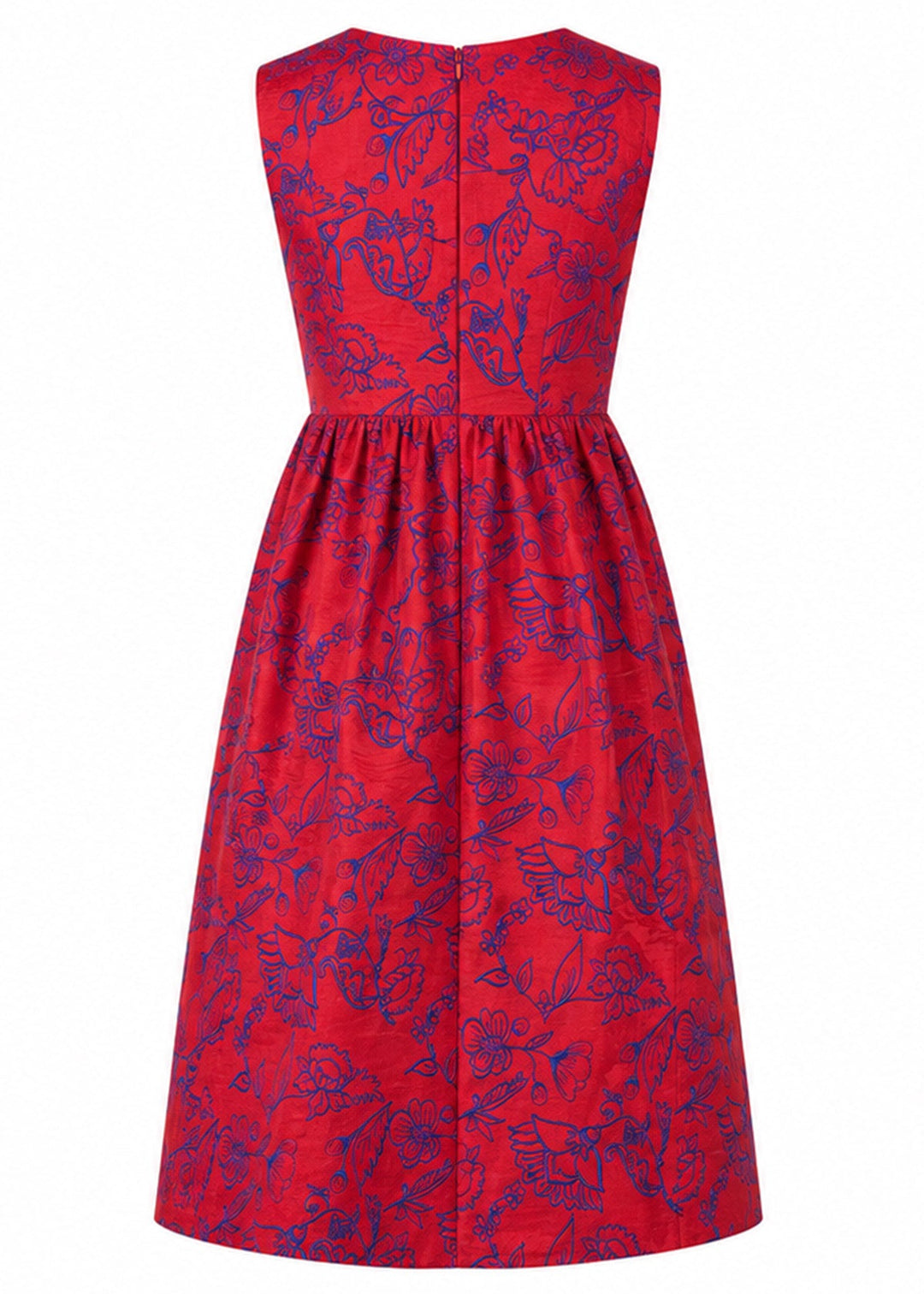 Lucie Silk Dress in Mode