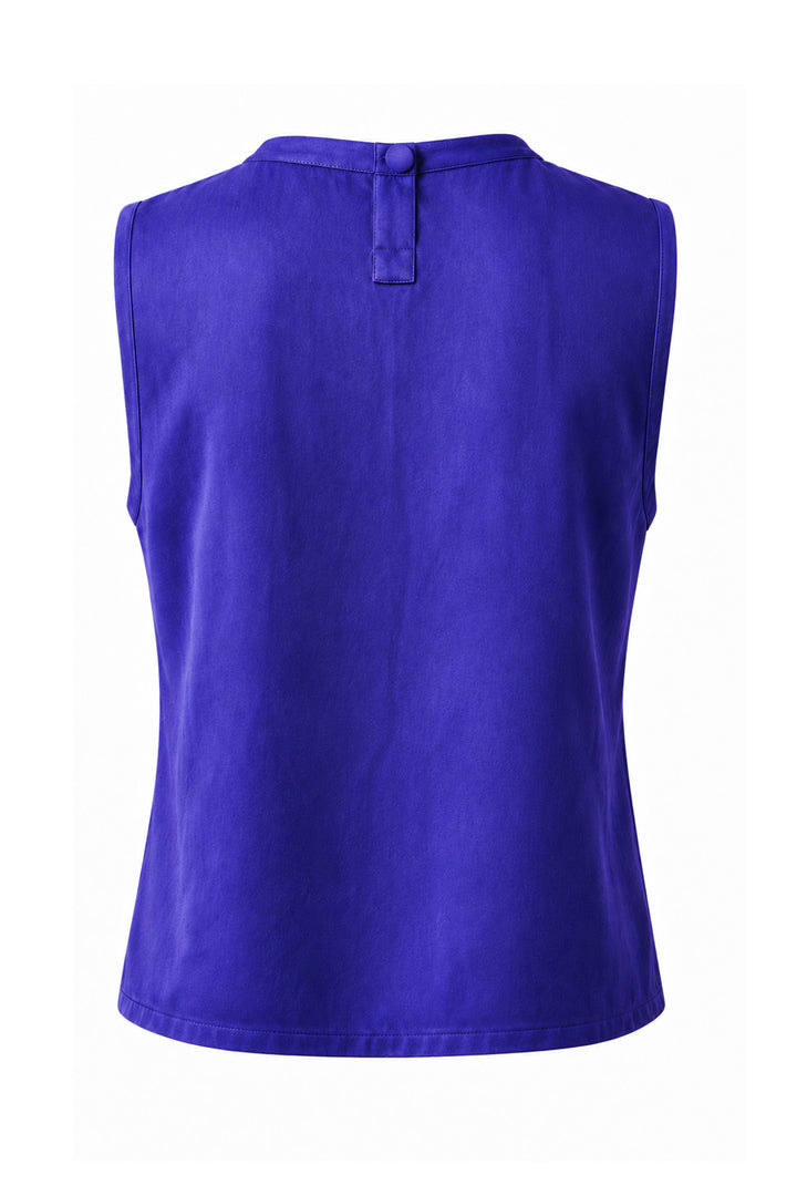 Silk Willow Top in Cobalt Blue
