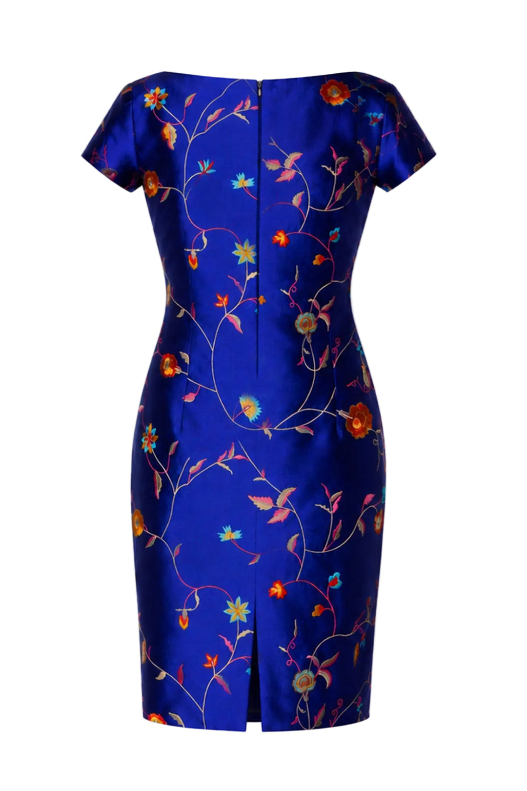Hepburn Dress in African Cobalt