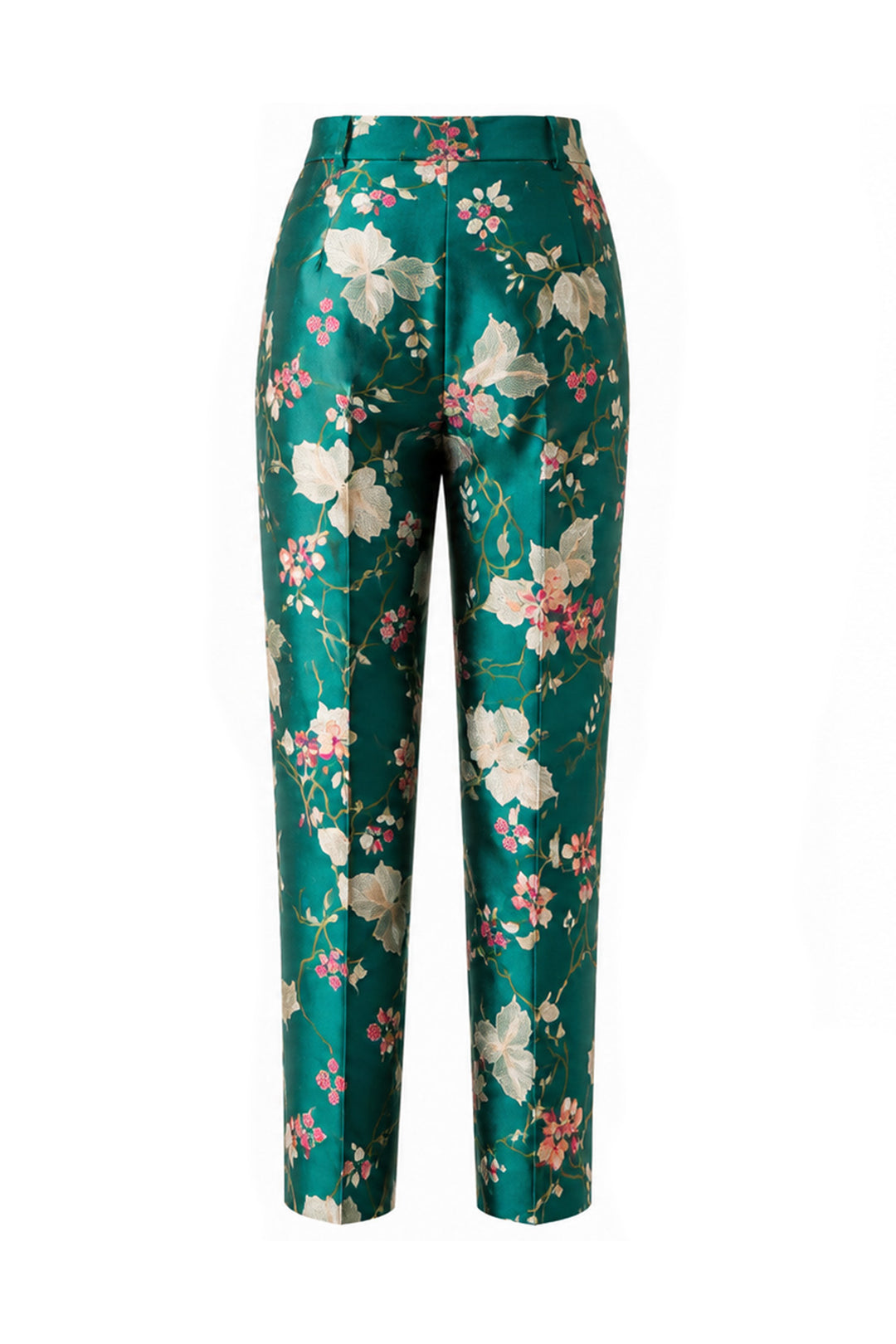 Atelier Silk Trousers in Magnificent Teal