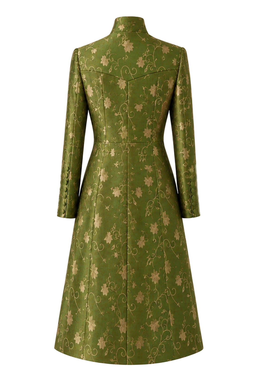 The Liberty Silk Coat in Avalon