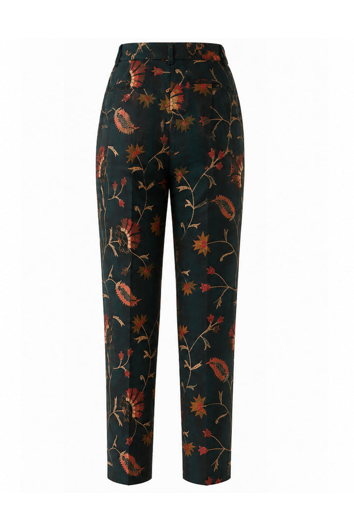 Atelier Silk Trousers in Mineral
