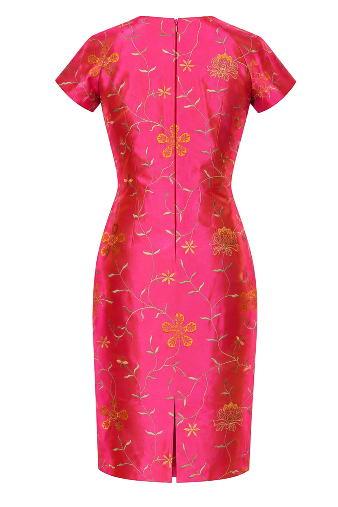Marilyn Dress in Schiaparelli Pink
