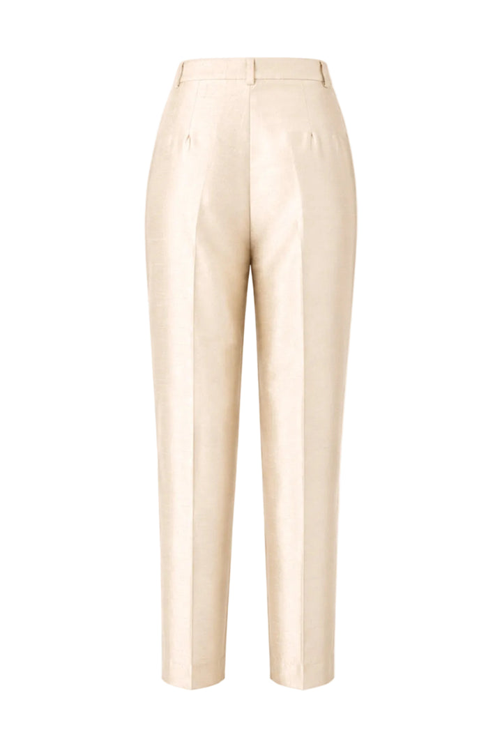Atelier Silk Trousers in Ghost