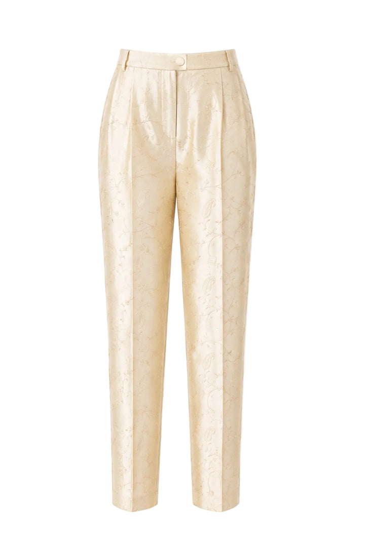 Atelier Silk Trousers in Ottoman Ivory