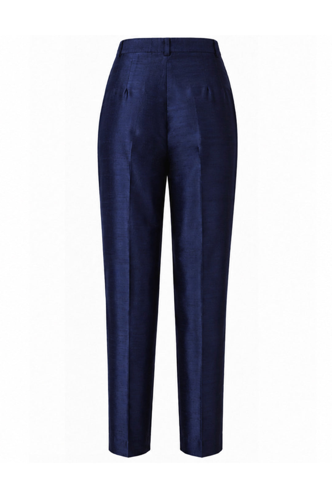 Atelier Silk Trousers in Midnight Blue