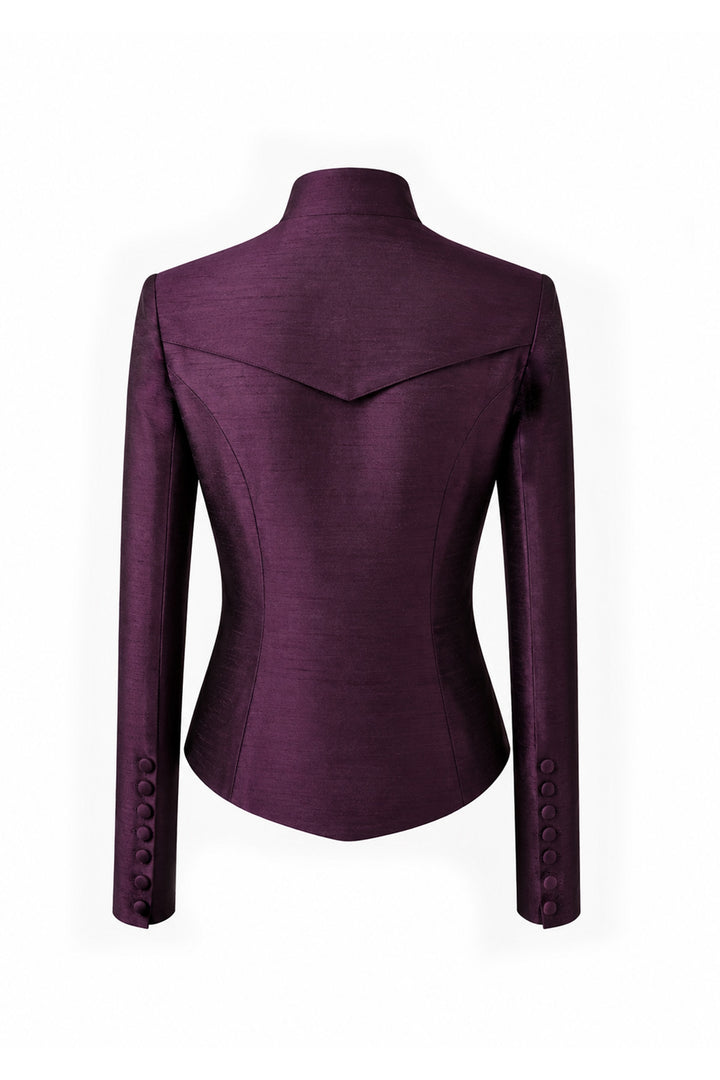 Phoenix Jacket in Aubergine