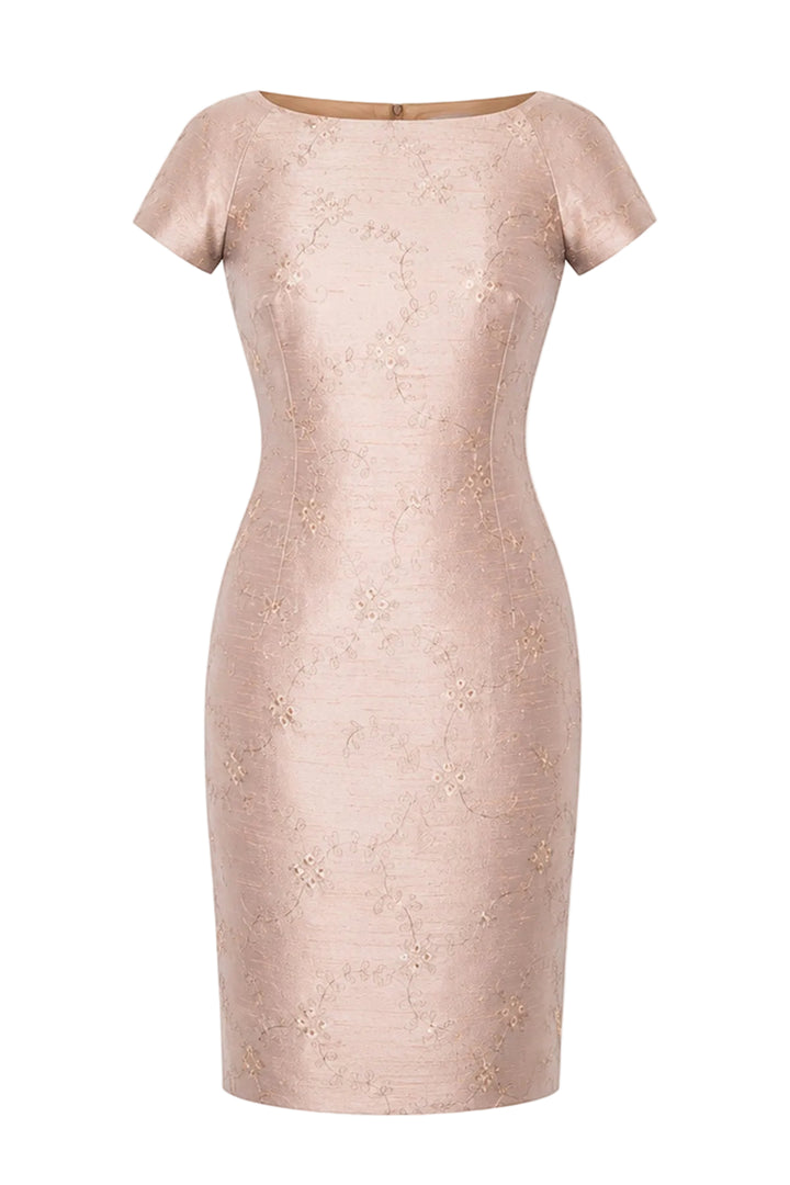 Hepburn Dress in Mother of Pearl - Sale