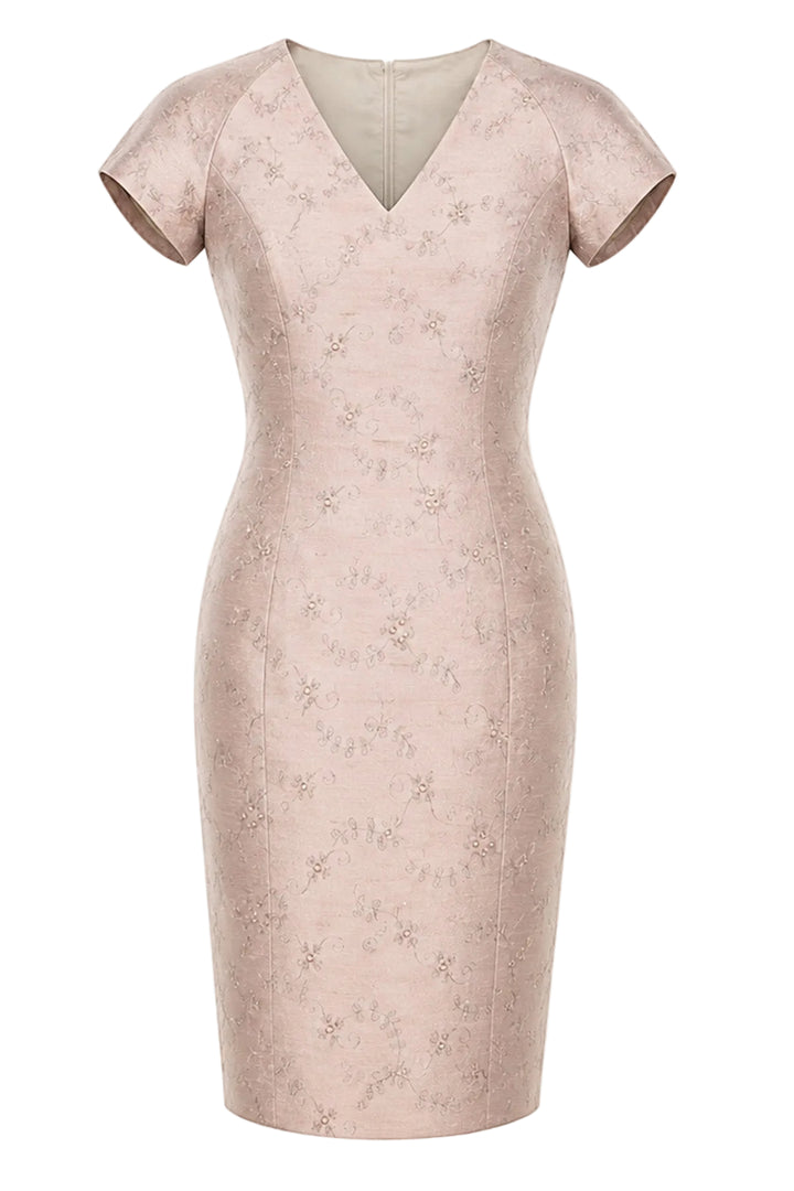 Marilyn Dress in Mother of Pearl