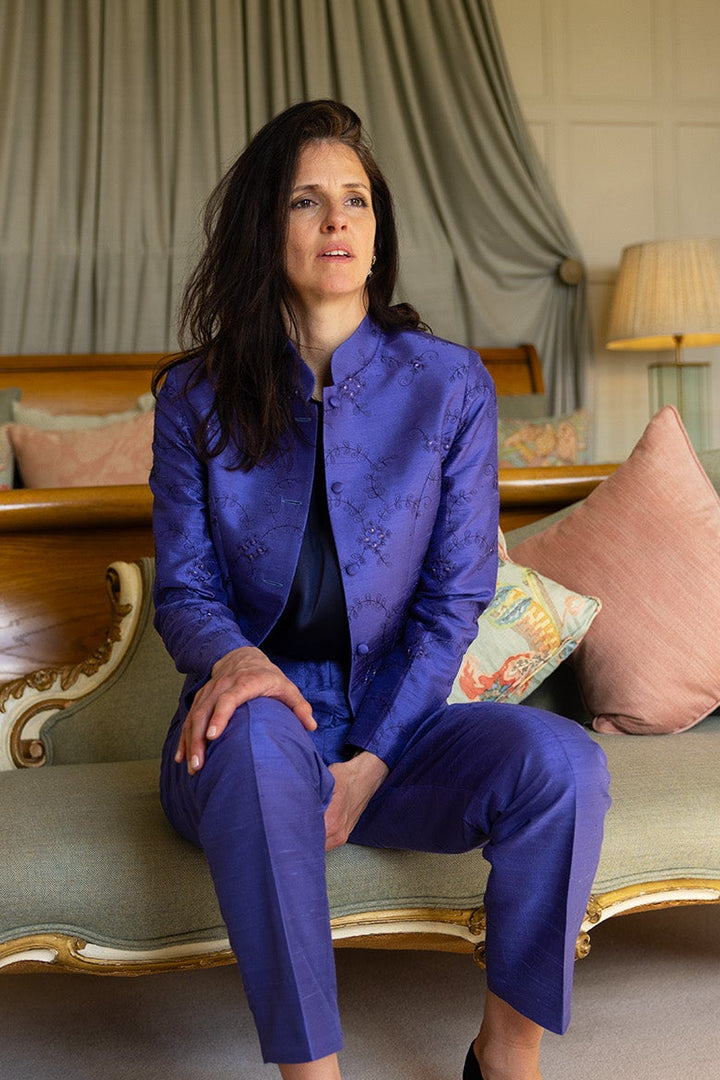 Phoenix Jacket in Persian Periwinkle
