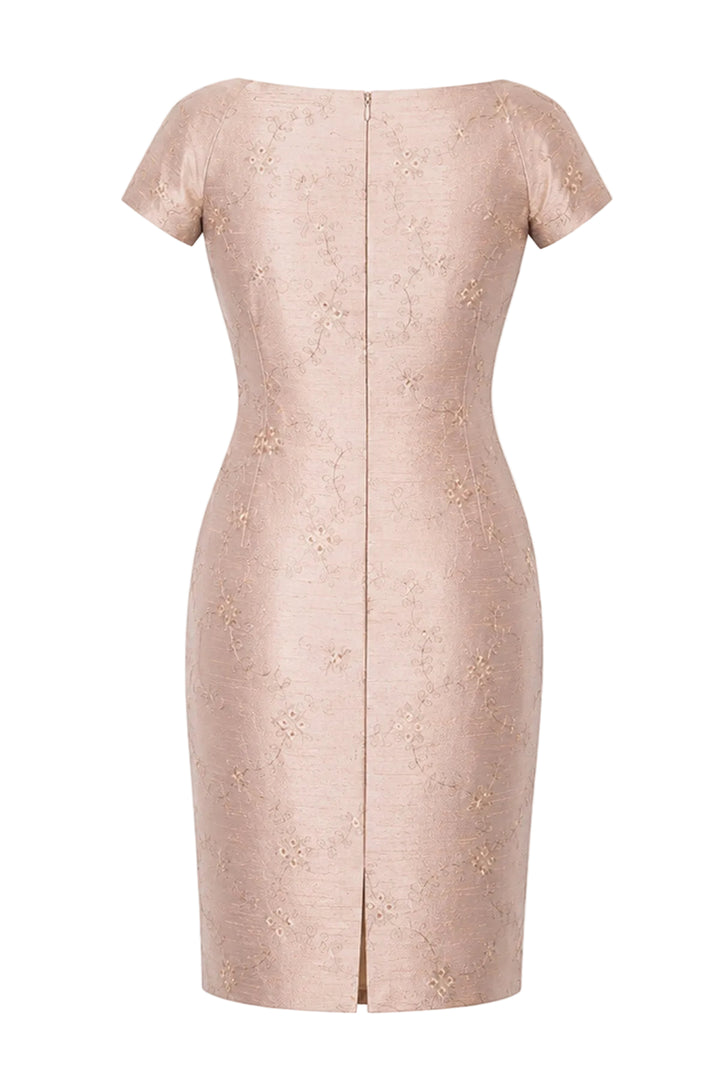 Hepburn Dress in Mother of Pearl - Sale