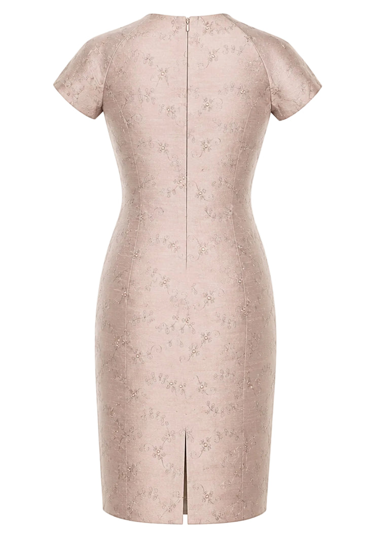 Marilyn Dress in Mother of Pearl