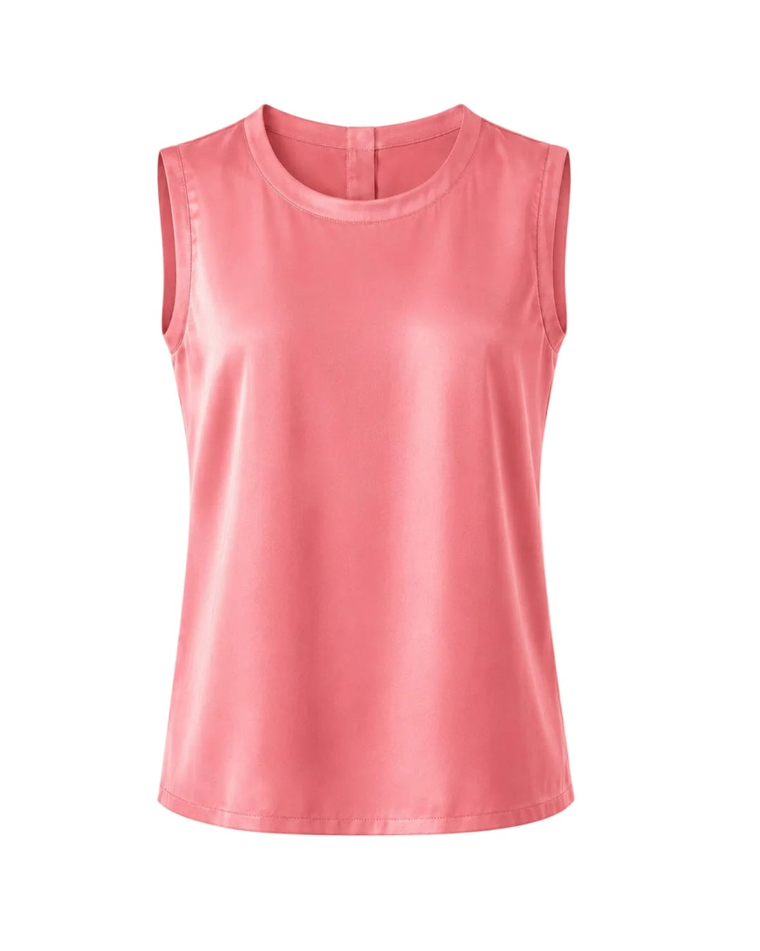 Willow Silk Top in Blush Rose