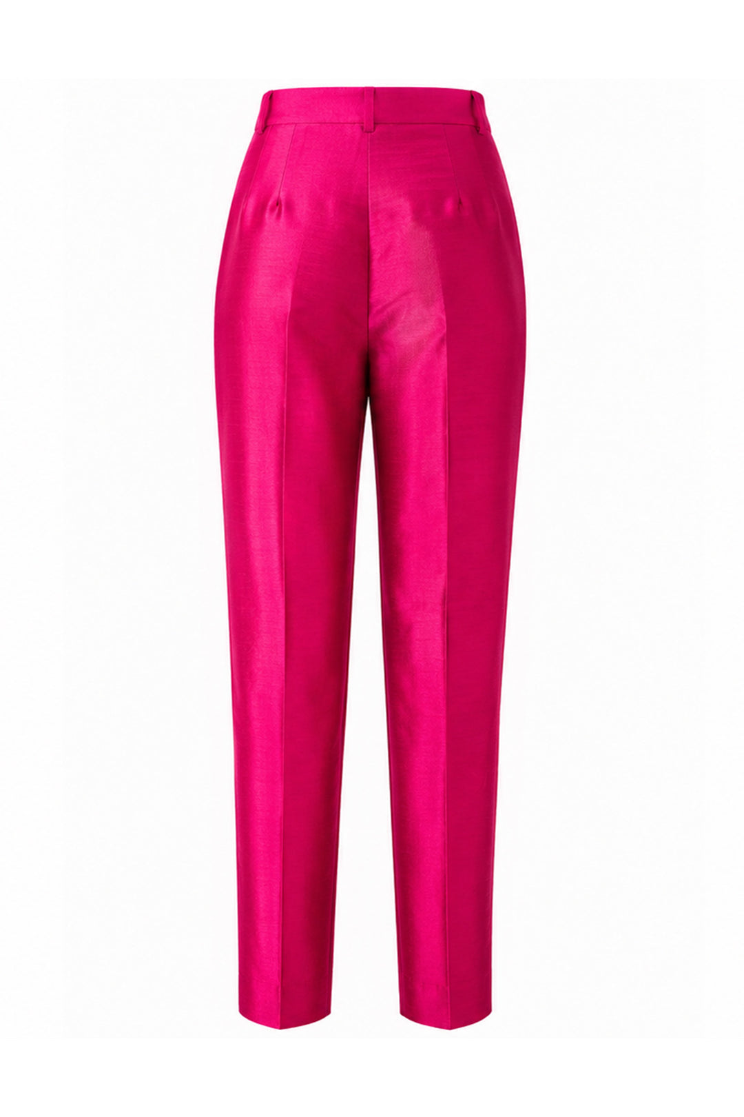 Atelier Silk Trousers in Hot Pink