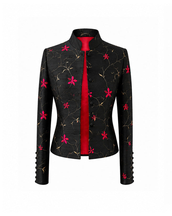 Phoenix Jacket in Zardozi Black