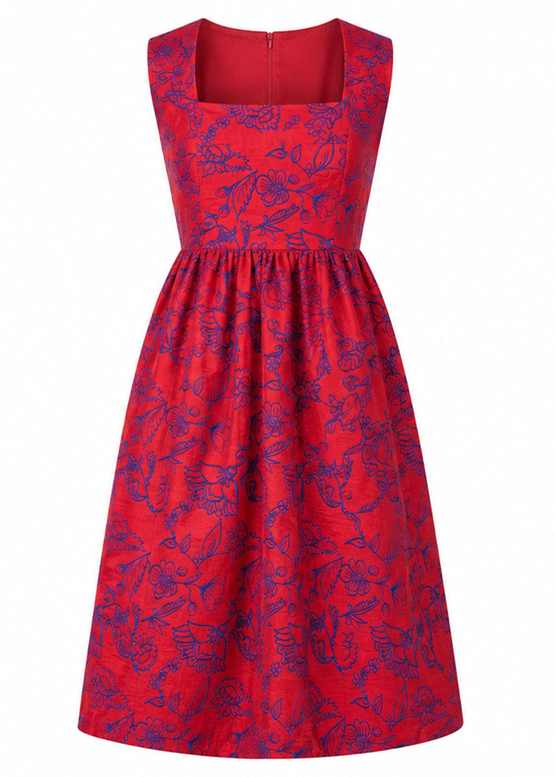 Lucie Silk Dress in Mode