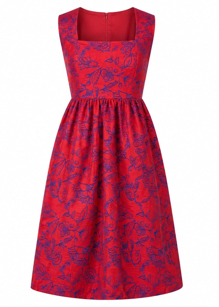Lucie Silk Dress in Mode