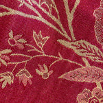 Fabric for Nehru Coat in Cardinal Pink